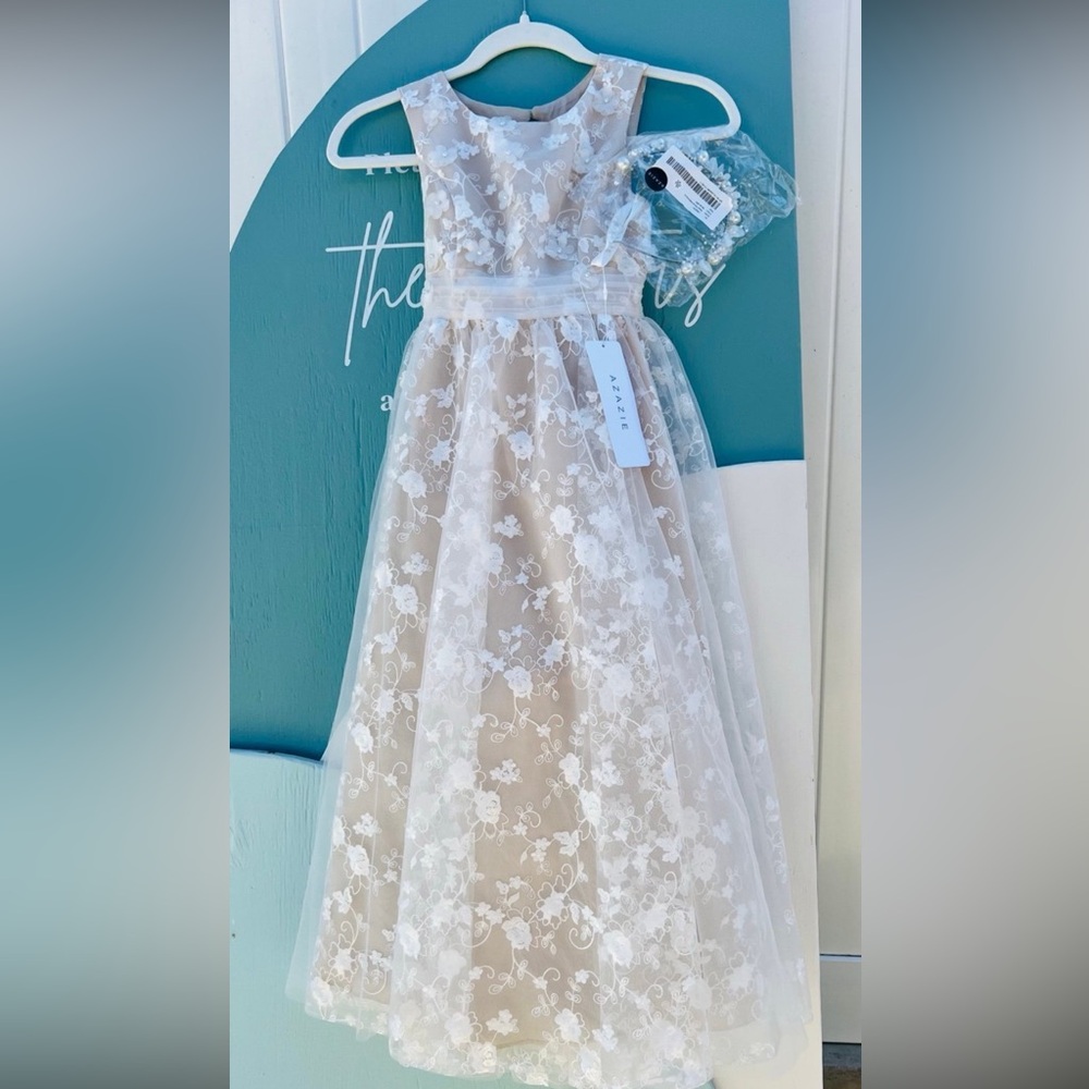 AZAZIE DARCEY FLOWER GIRL DRESS